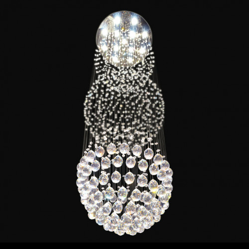 каскадная люстра newport 8113/300 хром в Новосибирске