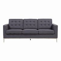 диван florence knoll sofa прямой серый в Новосибирске