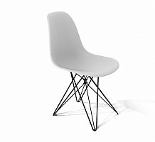 стул dsr белый s50 (eames style) в Новосибирске