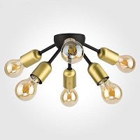 потолочная люстра tk lighting 1467 estrella black в Новосибирске