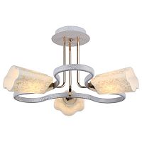 потолочная люстра arte lamp romola a8182pl-3wg белая в Новосибирске