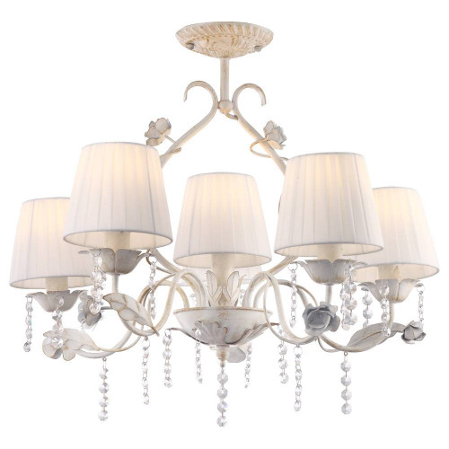 потолочная люстра arte lamp kenny a9514pl-5-1wg в Новосибирске