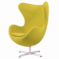 кресло egg chair оливковое в Новосибирске