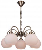 подвесная люстра toplight lynnette tl7340d-05ab в Новосибирске