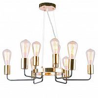 подвесная люстра arte lamp gelo a6001lm-9bk в Новосибирске