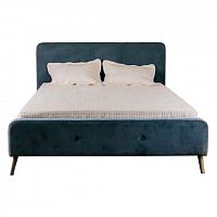 кровать двуспальная 160х200 бирюзовая button tufted в Новосибирске