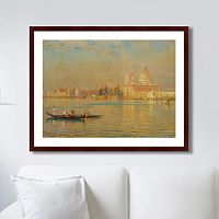 картина: venice lagoon, 1899г. в Новосибирске