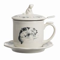 чайный набор для заваривания cat tea в Новосибирске