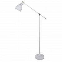 торшер arte lamp braccio a2054pn-1wh в Новосибирске