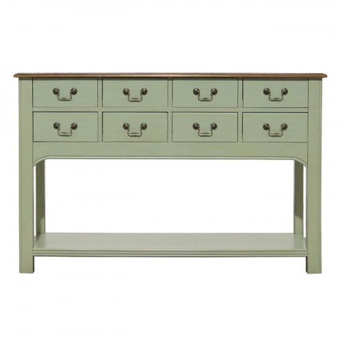 консоль olivia восемь ящиков оливковая в Новосибирске