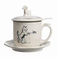 чайный набор для заваривания dog tea в Новосибирске