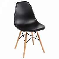 стул деревянный eames pc-015 black в Новосибирске