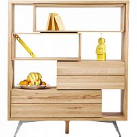 стеллаж bookcase коричневый в Новосибирске