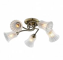 потолочная люстра idlamp nanzen 245/5pf-oldbronze в Новосибирске