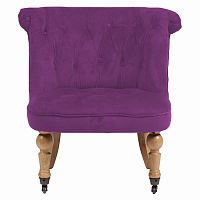 кресло amelie french country chair фиолетовое в Новосибирске