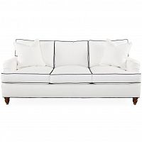 диван kate sleeper sofa прямой белый в Новосибирске