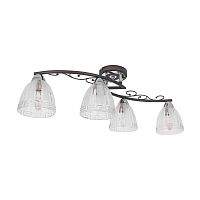 потолочная люстра idlamp nield 232/4pf-blackchrome в Новосибирске