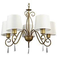 подвесная люстра arte lamp carolina a9239lm-5br в Новосибирске