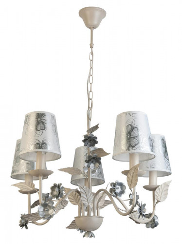 подвесная люстра toplight madlyn tl5630d-05wh в Новосибирске