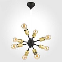 подвесная люстра tk lighting 1468 estrella black в Новосибирске