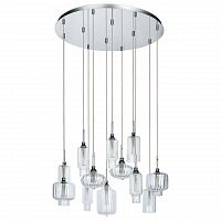 дизайнерская подвесная люстра spot light larissa 1891228 хром в Новосибирске