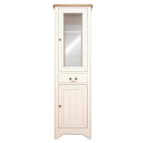 шкаф-витрина olivia в бежевом цвете в Новосибирске