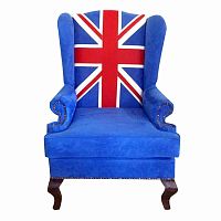 каминное кресло union jack classic в Новосибирске