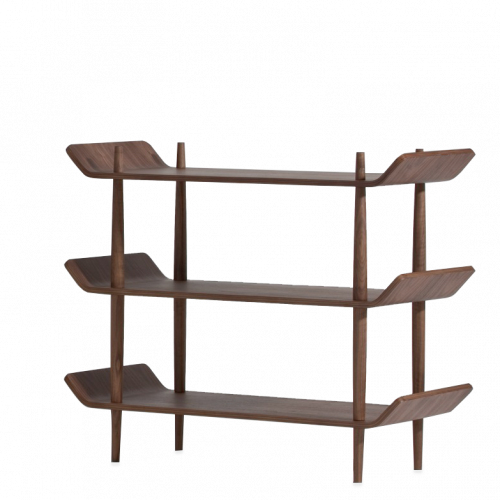 стеллаж bentwood темно-коричневый в Новосибирске