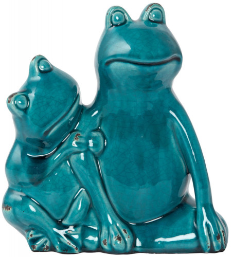 декор frog blue couple в Новосибирске