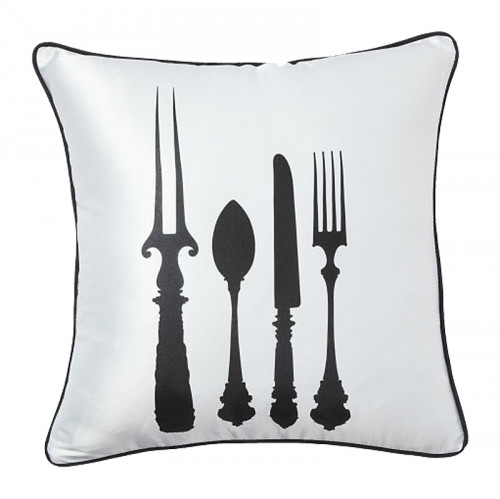 подушка со столовыми приборами tableware white в Новосибирске