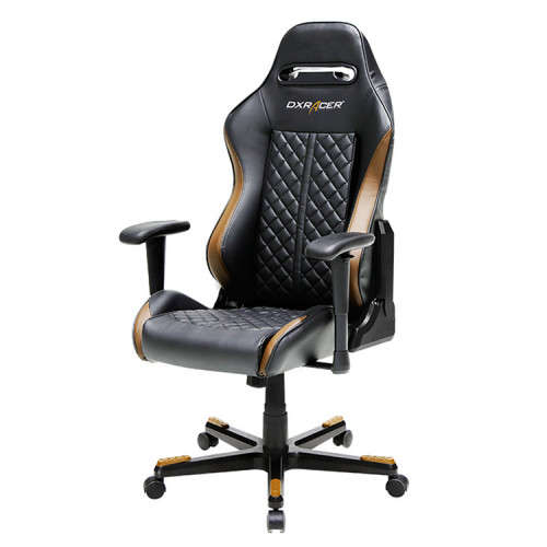 кресло геймерское dxracer черно-коричневое в Новосибирске