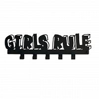 вешалка girls rule черная в Новосибирске