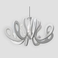 потолочная светодиодная люстра ambrella light orbital classic fk82/8 wh 504w d820 в Новосибирске