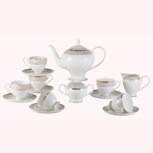 чайный сервиз bianko 17 pcs tea set в Новосибирске