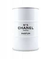 декоративная бочка chanel №5 white xl в Новосибирске