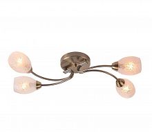 потолочная люстра idlamp carmina 201/4pf-oldbronze в Новосибирске