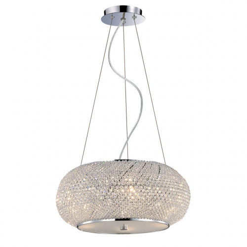 подвесной светильник ideal lux pasha sp6 cromo в Новосибирске