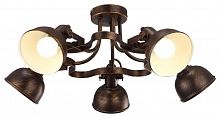 потолочная люстра arte lamp martin a5216pl-5br в Новосибирске