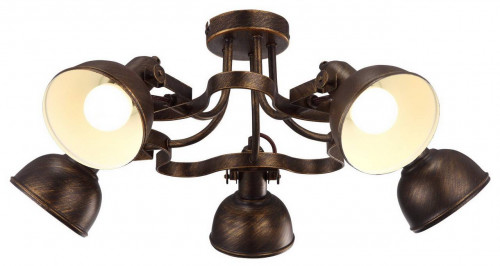 потолочная люстра arte lamp martin a5216pl-5br в Новосибирске