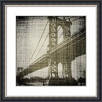 постер с паспарту в раме bridges of new york в Новосибирске