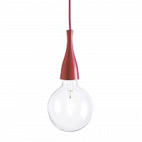 подвесной светильник ideal lux minimal sp1 rosso в Новосибирске