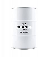 бочка chanel white & black m белая крышка в Новосибирске