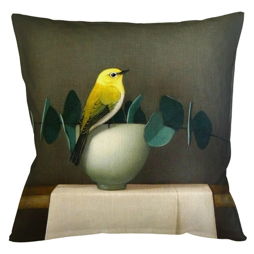 интерьерная подушка «мистер лимонник» в Новосибирске