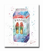 постер prada milk a4 в Новосибирске