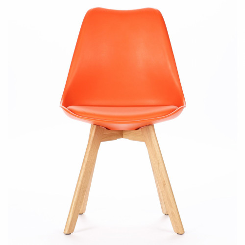 стул sephi (eames style) оранжевый в Новосибирске