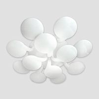 потолочная светодиодная люстра ambrella light orbital cloud fc26/12 wh 432w d1140 в Новосибирске