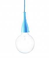 подвесной светильник ideal lux minimal sp1 azzurro в Новосибирске