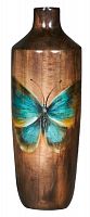 ваза настольная fresco turquoise butterfly в Новосибирске