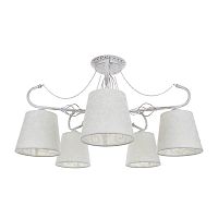 потолочная люстра idlamp vilucchio 556/5pf-whitepatina в Новосибирске