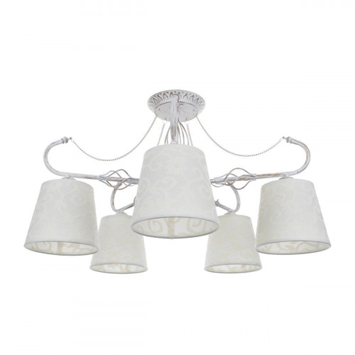 потолочная люстра idlamp vilucchio 556/5pf-whitepatina в Новосибирске